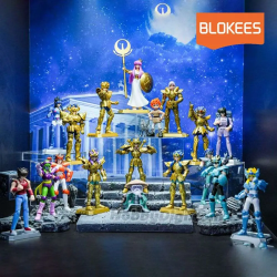 Blokees Mini Model Kit Saint Seiya Galaxy Version 03 Gold Zodiac Blind Box (1 Personaggio Casuale)