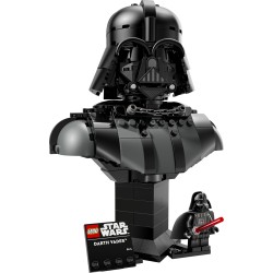 LEGO Star Wars 75439 Busto di Darth Vader, Kit di Modellismo per Adulti, Minifigure da Collezione, Regalo Fai da Te per Fan