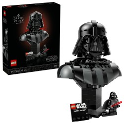 LEGO Star Wars 75439 Busto di Darth Vader, Kit di Modellismo per Adulti, Minifigure da Collezione, Regalo Fai da Te per Fan