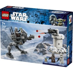 LEGO Star Wars 75444 Attacco dell’AT-RT, Giocattolo con Walker, Torre, Minifigure di Mandaloriano, Figura di Grogu, Regalo 7+
