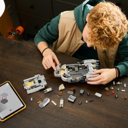 LEGO Star Wars 75445 Astronave Anzellan, Modellino Ispirato a The Mandalorian e Grogu, 3 Personaggi e Laboratorio, Regalo 9+