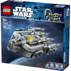 LEGO Star Wars 75445 Astronave Anzellan, Modellino Ispirato a The Mandalorian e Grogu, 3 Personaggi e Laboratorio, Regalo 9+