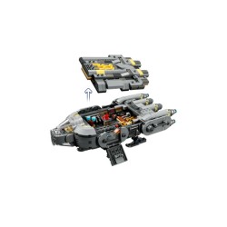 LEGO Star Wars 75445 Astronave Anzellan, Modellino Ispirato a The Mandalorian e Grogu, 3 Personaggi e Laboratorio, Regalo 9+