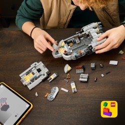 LEGO Star Wars 75445 Astronave Anzellan, Modellino Ispirato a The Mandalorian e Grogu, 3 Personaggi e Laboratorio, Regalo 9+