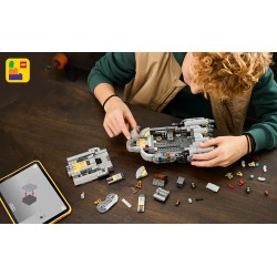 LEGO Star Wars 75445 Astronave Anzellan, Modellino Ispirato a The Mandalorian e Grogu, 3 Personaggi e Laboratorio, Regalo 9+