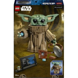LEGO Star Wars 75446 Grogu (Apprendista Mandaloriano), Giocattolo con Armatura Beskar, Decorazione Regalo per Bambini da 10+
