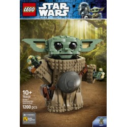 LEGO Star Wars 75446 Grogu (Apprendista Mandaloriano), Giocattolo con Armatura Beskar, Decorazione Regalo per Bambini da 10+