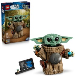 LEGO Star Wars 75446 Grogu (Apprendista Mandaloriano), Giocattolo con Armatura Beskar, Decorazione Regalo per Bambini da 10+