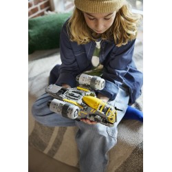 LEGO Star Wars 75447 Razor Crest, Astronave Giocattolo con 4 Minifigure e Figura Grogu, Regalo di Compleanno per Bambini 10+