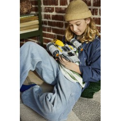 LEGO Star Wars 75447 Razor Crest, Astronave Giocattolo con 4 Minifigure e Figura Grogu, Regalo di Compleanno per Bambini 10+