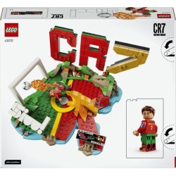 LEGO Editions 43012 Cristiano Ronaldo – Highlights Calcistici, Giocattolo 3D da Esposizione con Minifigure, Regalo 10+ Anni