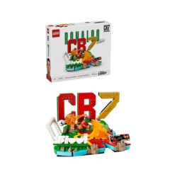 LEGO Editions 43012 Cristiano Ronaldo – Highlights Calcistici, Giocattolo 3D da Esposizione con Minifigure, Regalo 10+ Anni