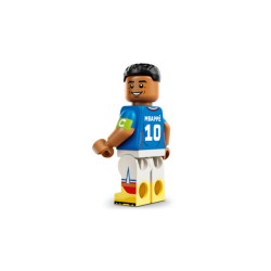 LEGO Editions 43013 Kylian Mbappé – Highlights Calcistici, Giocattolo 3D da Esposizione con Minifigure, Regalo Bambini da 10+