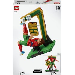 LEGO Editions 43016 Cristiano Ronaldo – Leggenda del Calcio, Action Figure Giocattolo 3D da Esposizione, Regalo Bambini 12+