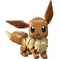 LEGO Pokémon 72151 Eevee, Kit Modellismo per Adulti dall'Anime, con Parti Snodabili, Decorazione Fai da Te, Regalo per Gamer