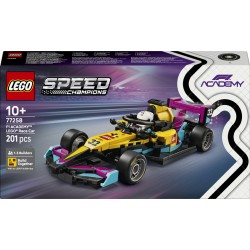 LEGO Speed Champions 77258 Auto da Corsa LEGO F1 ACADEMY, Giocattolo con Minifigure Formula 1, Regalo per Bambine e Bambini 10+