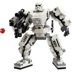 LEGO Star Wars 75370 Mech di Stormtrooper, Action Figure Snodabile da Costruire con Cabina per Minifigure e Grande Blaster