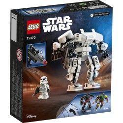 LEGO Star Wars 75370 Mech di Stormtrooper, Action Figure Snodabile da Costruire con Cabina per Minifigure e Grande Blaster
