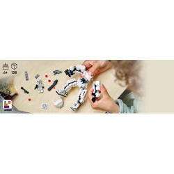 LEGO Star Wars 75370 Mech di Stormtrooper, Action Figure Snodabile da Costruire con Cabina per Minifigure e Grande Blaster