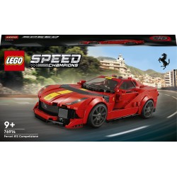 LEGO Speed Champions 76914 Ferrari 812 Competizione, Modellino di Auto da Costruire, Macchina Giocattolo 2023 da Collezione