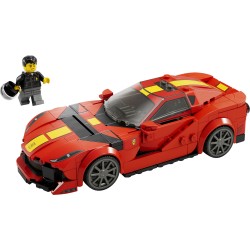 LEGO Speed Champions 76914 Ferrari 812 Competizione, Modellino di Auto da Costruire, Macchina Giocattolo 2023 da Collezione