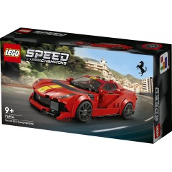 LEGO Speed Champions 76914 Ferrari 812 Competizione, Modellino di Auto da Costruire, Macchina Giocattolo 2023 da Collezione