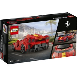 LEGO Speed Champions 76914 Ferrari 812 Competizione, Modellino di Auto da Costruire, Macchina Giocattolo 2023 da Collezione