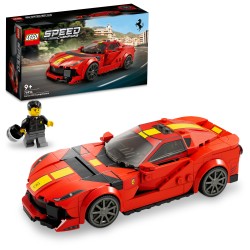 LEGO Speed Champions 76914 Ferrari 812 Competizione, Modellino di Auto da Costruire, Macchina Giocattolo 2023 da Collezione