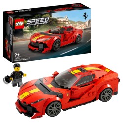 LEGO Speed Champions 76914 Ferrari 812 Competizione, Modellino di Auto da Costruire, Macchina Giocattolo 2023 da Collezione
