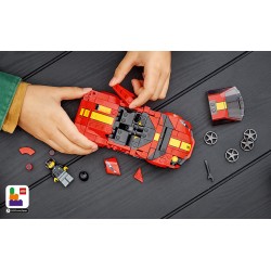 LEGO Speed Champions 76914 Ferrari 812 Competizione, Modellino di Auto da Costruire, Macchina Giocattolo 2023 da Collezione