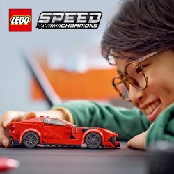 LEGO Speed Champions 76914 Ferrari 812 Competizione, Modellino di Auto da Costruire, Macchina Giocattolo 2023 da Collezione