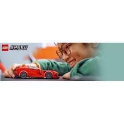 LEGO Speed Champions 76914 Ferrari 812 Competizione, Modellino di Auto da Costruire, Macchina Giocattolo 2023 da Collezione