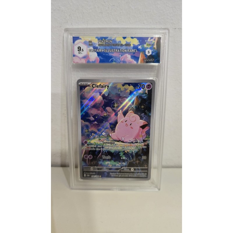 GRAAD - 9.5 MT+ Clefairy (Illustration Rare) Ascesa Eroica 2026 - ITA
