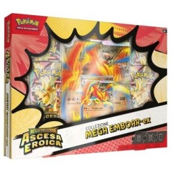 Pokemon - Megaevoluzione: Ascesa Eroica - Collezione Mega Emboar ex (ITA)