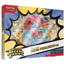Pokemon - Megaevoluzione: Ascesa Eroica - Collezione Mega Feraligatr ex (ITA)