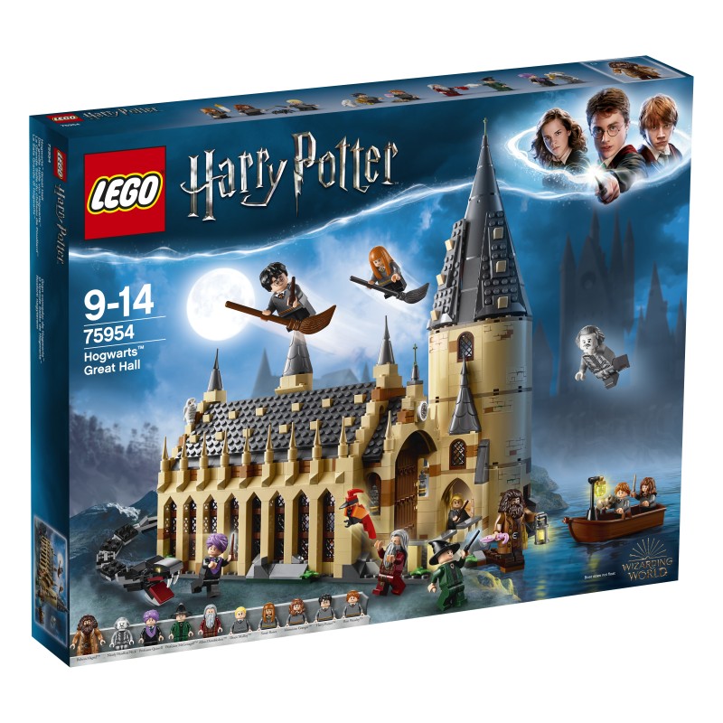 LEGO 75954 Harry Potter La Sala Grande di Hogwarts - Usato con scatola ed istruzioni