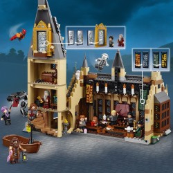 LEGO 75954 Harry Potter La Sala Grande di Hogwarts - Usato con scatola ed istruzioni