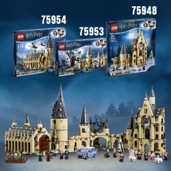 LEGO 75954 Harry Potter La Sala Grande di Hogwarts - Usato con scatola ed istruzioni
