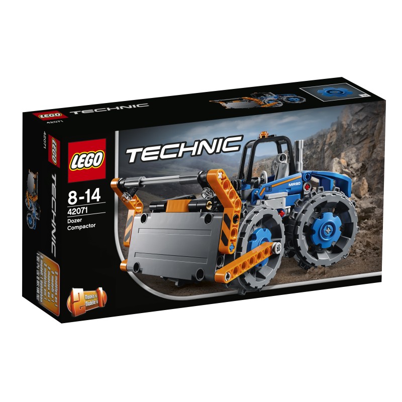 LEGO Technic Ruspa compattatrice - 42071 - Usato con scatola ed istruzioni