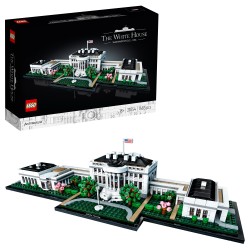 LEGO 21054 Architecture La Casa Bianca - Usato scatola rovinata ed istruzioni