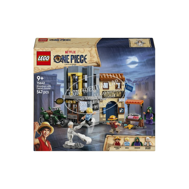 LEGO ONE PIECE 75642 Resa dei Conti con Capitano Smoker, Preordine - Uscita 1 Agosto