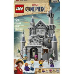 LEGO ONE PIECE 75645 Battaglia al Castello di Drum, Giocattolo con 6 Minifigure