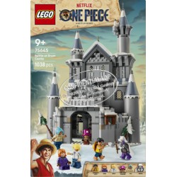 LEGO ONE PIECE 75645 Battaglia al Castello di Drum, Giocattolo con 6 Minifigure