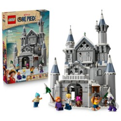 LEGO ONE PIECE 75645 Battaglia al Castello di Drum, Giocattolo con 6 Minifigure
