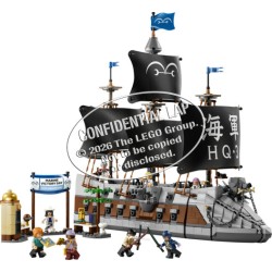 LEGO ONE PIECE 75646 La Nave da Guerra di Garp, Preordine Uscita 1 Agosto
