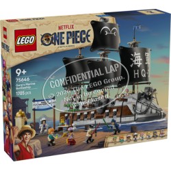 LEGO ONE PIECE 75646 La Nave da Guerra di Garp