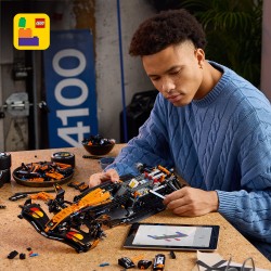 LEGO Technic 42228 Auto McLaren MCL39 F1, Kit Modellismo per Adulti da Collezione, Regalo per Fan di Corse e di Motorsport
