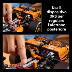 LEGO Technic 42228 Auto McLaren MCL39 F1, Kit Modellismo per Adulti da Collezione, Regalo per Fan di Corse e di Motorsport