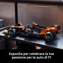 LEGO Technic 42228 Auto McLaren MCL39 F1, Kit Modellismo per Adulti da Collezione, Regalo per Fan di Corse e di Motorsport