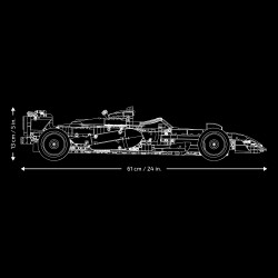 LEGO Technic 42228 Auto McLaren MCL39 F1, Kit Modellismo per Adulti da Collezione, Regalo per Fan di Corse e di Motorsport